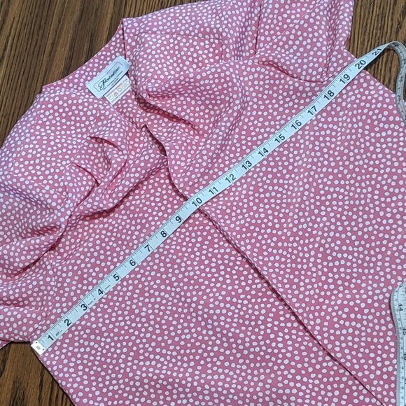 Vintage Florentine Pink Polka Dot Dress With Matching Jacket 12 (fits M) - Picture 16 of 16